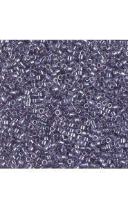 Miyuki delica beads 15/0 - Transparent light amethyst luster DBS-1225